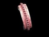 S Nano Pink Leather Chain