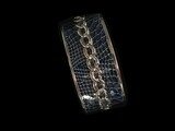 S Wide BL Leather Chain