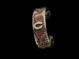 Silver Western Horseshoe Diamond  Nano Cuff