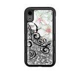 Clear Cover – Silver Flower Vine