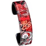 Nano Cuff Go Red Scroll Rose
