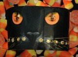 Halloween Cat Cuff Wide